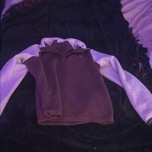 Columbia Brown and White Women's Sweater